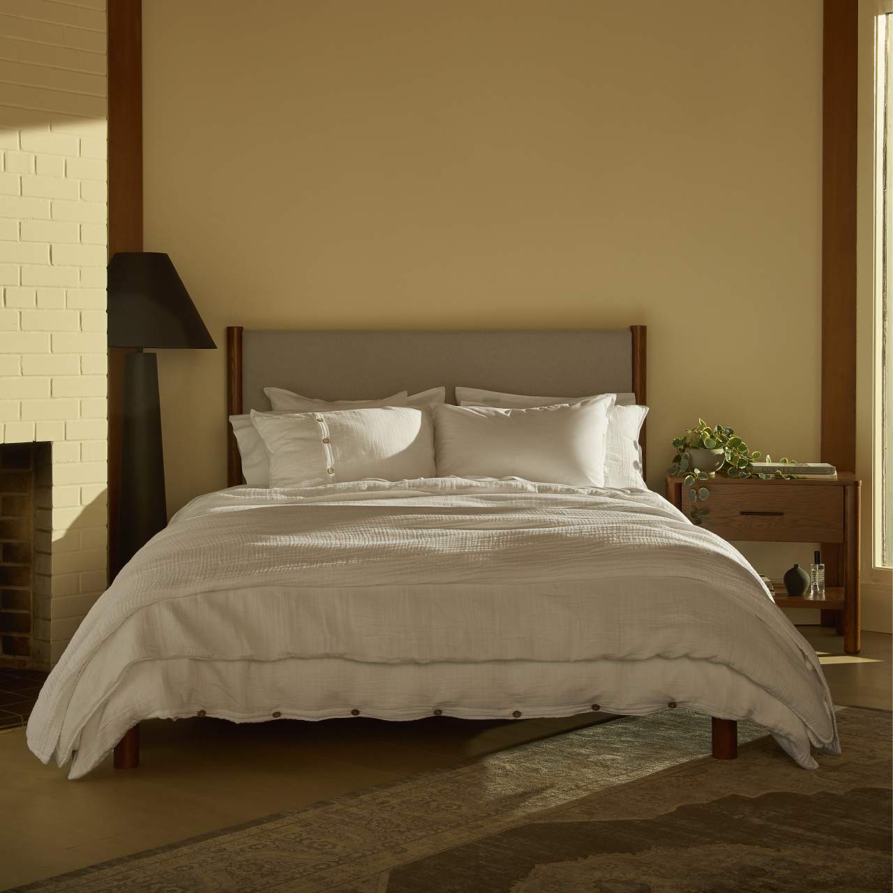 Linen&Rose™ Couvertures et linge de lit en mousseline